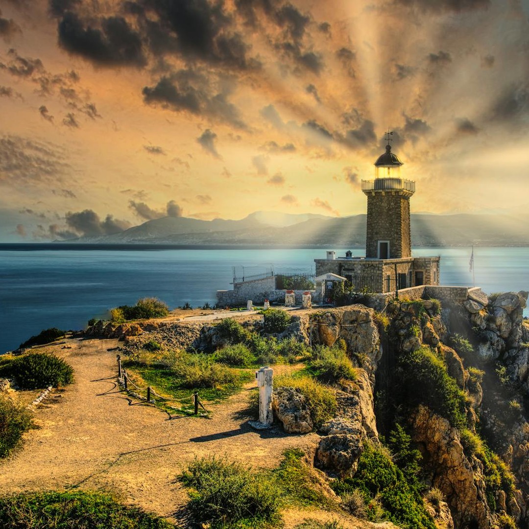 Le phare d'Alexandrie guidait les navires et affichait la puissance de la ville.