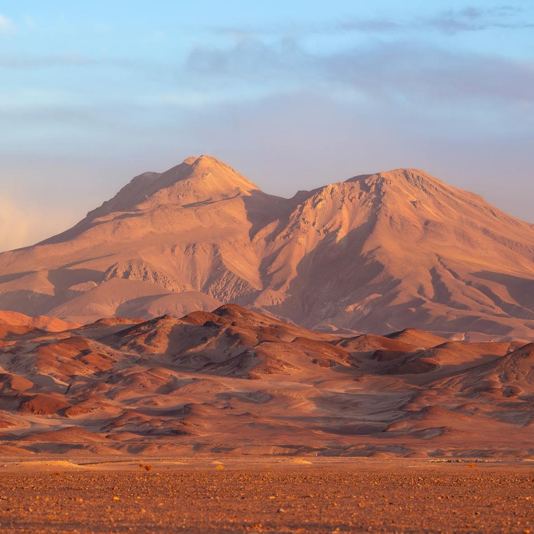 Le désert d'Atacama au Chili est l'endroit le plus sec de la Terre.