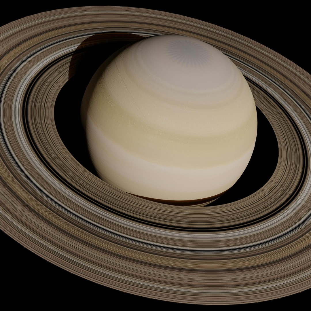 La lune Titan de Saturne a des lacs de méthane liquide.