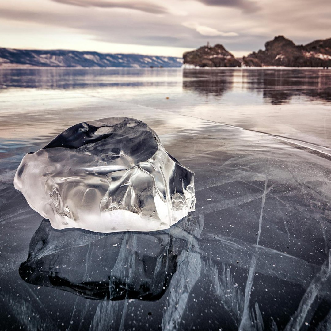Le lac Baïkal en Russie contient 20 % de l'eau douce non gelée de la planète.