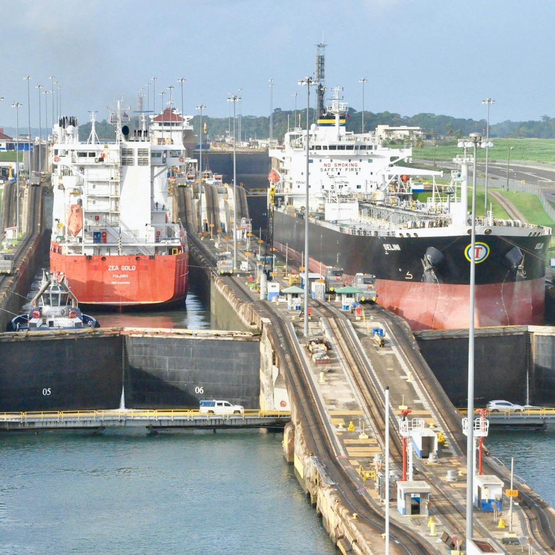 Le canal de Panama permet aux navires d'éviter un voyage de 12 000 km autour de l'Amérique du Sud.