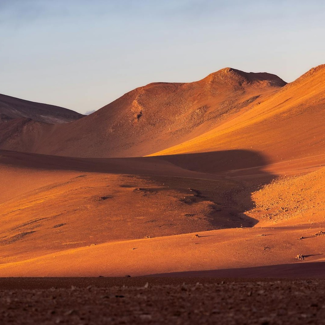 Le désert de l'Atacama au Chili est si sec que certains endroits n'ont jamais vu de pluie enregistrée.