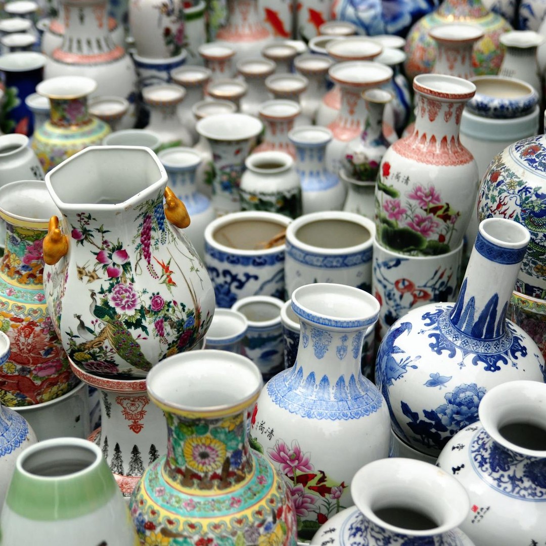 La porcelaine de Chine était si recherchée en Europe qu'on l'appelait parfois l'or blanc.