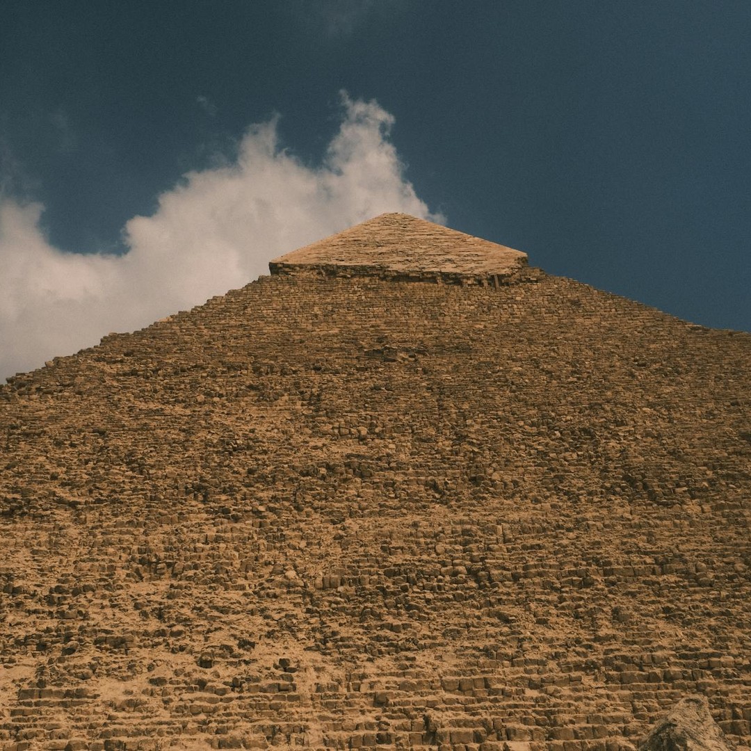 La Grande Pyramide de Gizeh était le plus haut monument du monde pendant 3 800 ans.