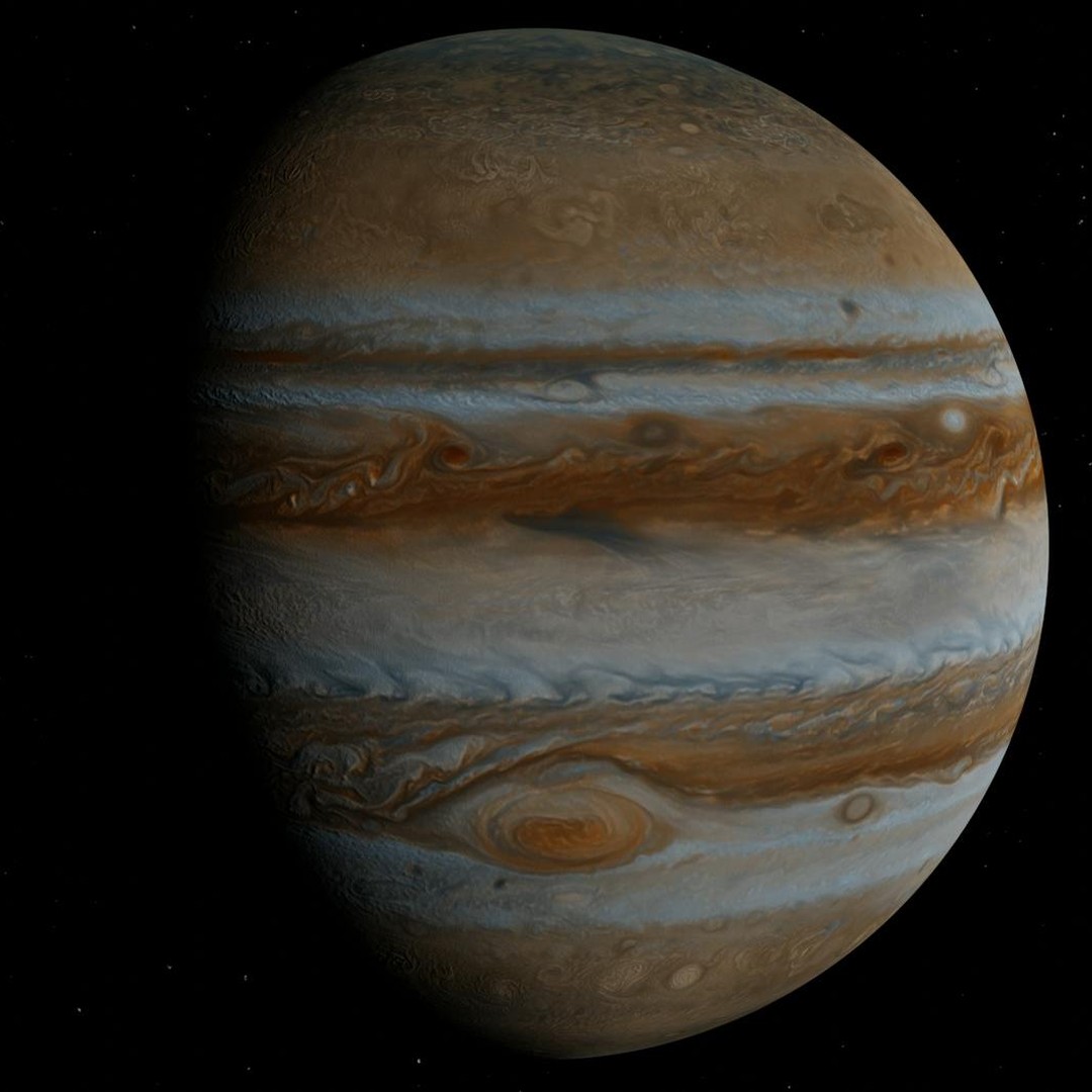 La planète Jupiter est si grande qu'elle pourrait contenir toutes les autres planètes réunies.