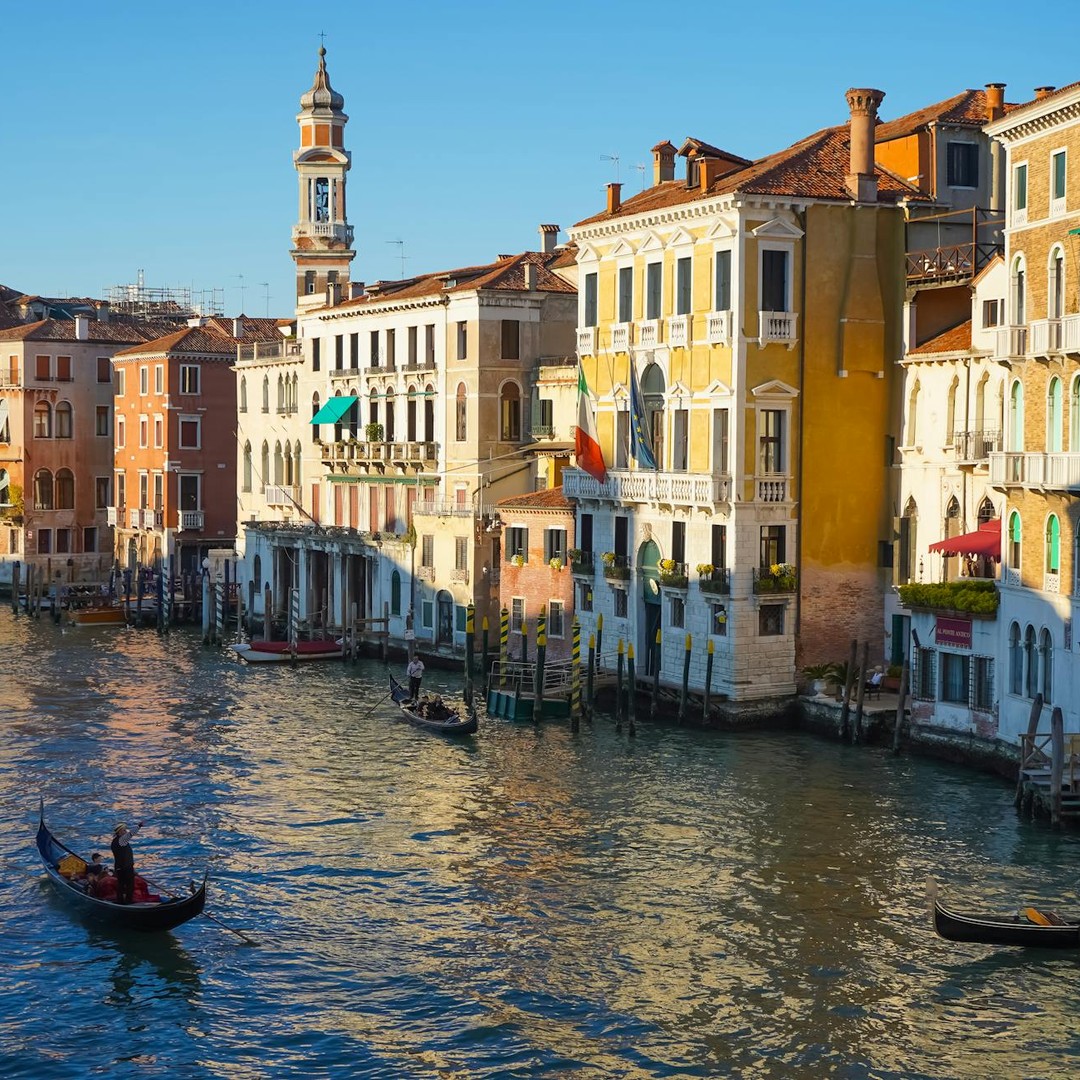 La ville de Venise est construite sur des millions de pilotis en bois.