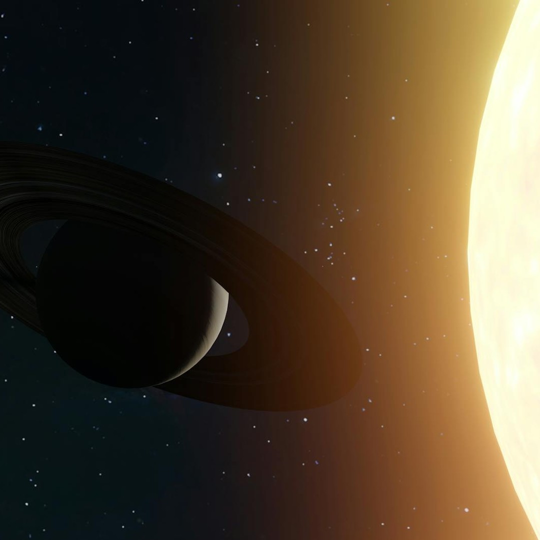 Saturne met plus de vingt-neuf ans a faire le tour du Soleil.