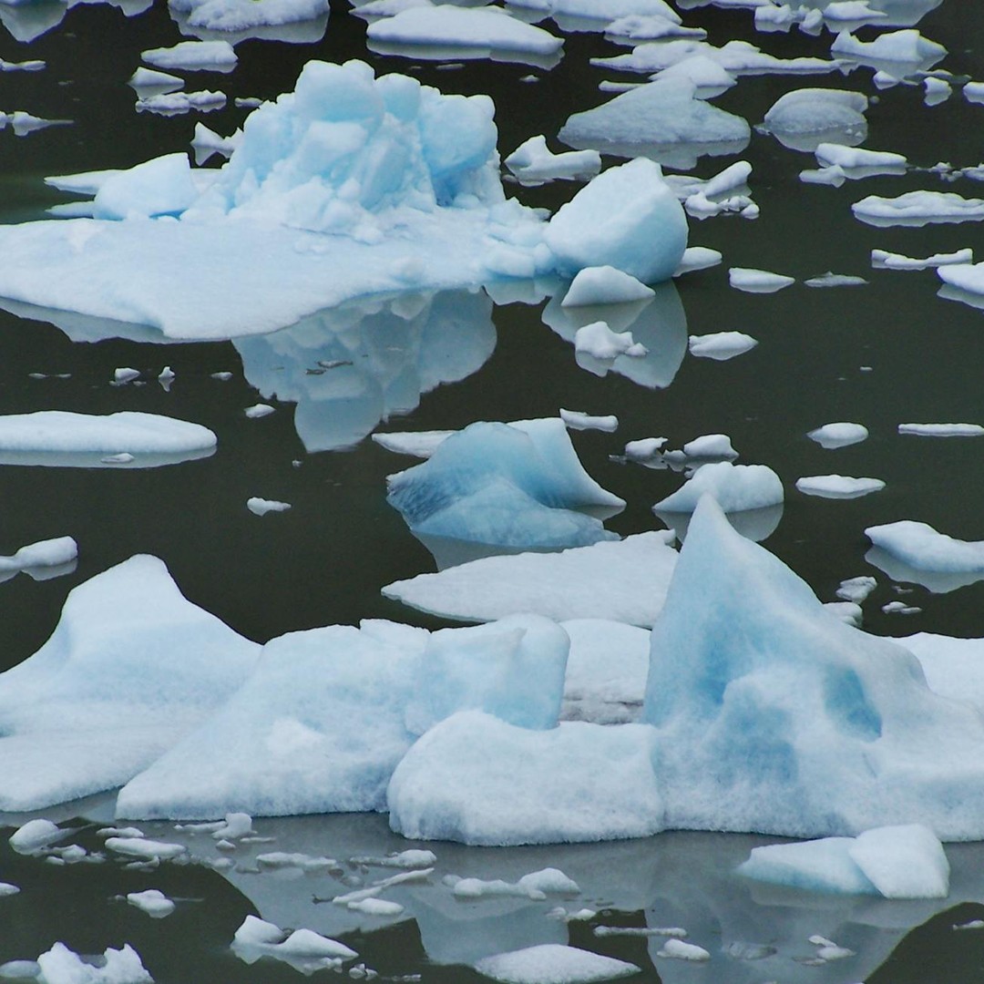 L'Antarctique contient environ 26,5 millions de kilomètres cubes de glace.