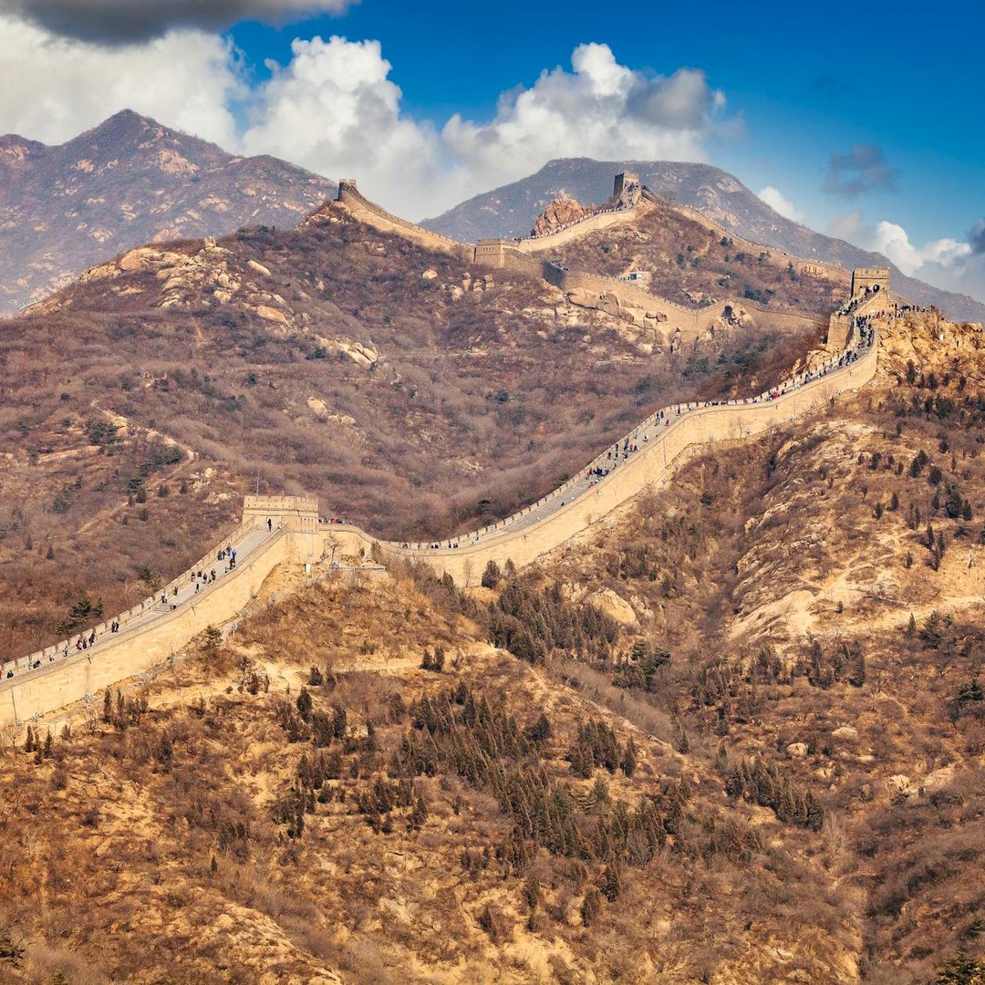 La Grande Muraille n'est pas une seule ligne continue.