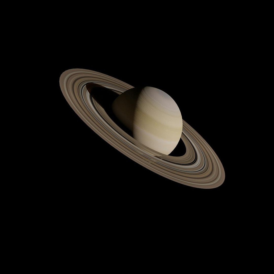 Les anneaux de Saturne sont très larges mais souvent très fins.